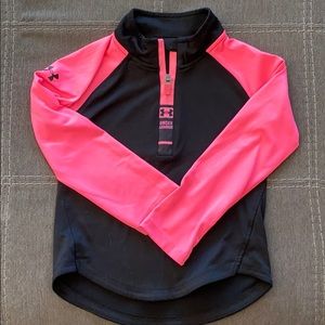 Girls under armour pull over